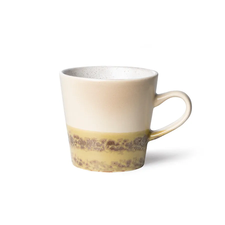 70s Ceramics: Americano Mug Metallic