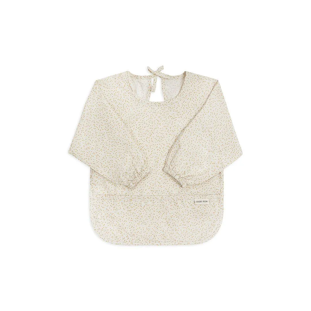 Avery Row Sleeved Bib - Daisy Meadow