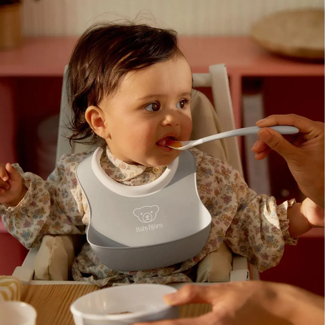 BabyBjrn Baby Feeding Set 3 pcs - Grey