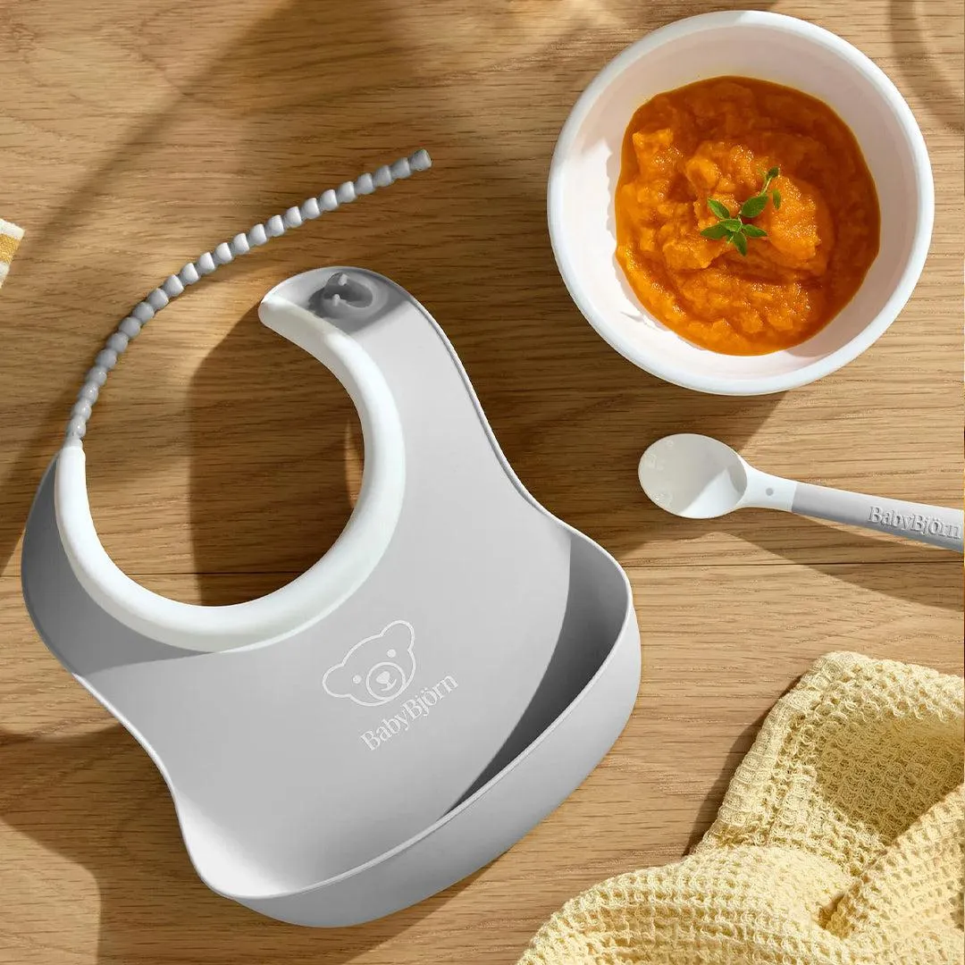 BabyBjrn Baby Feeding Set 3 pcs - Grey
