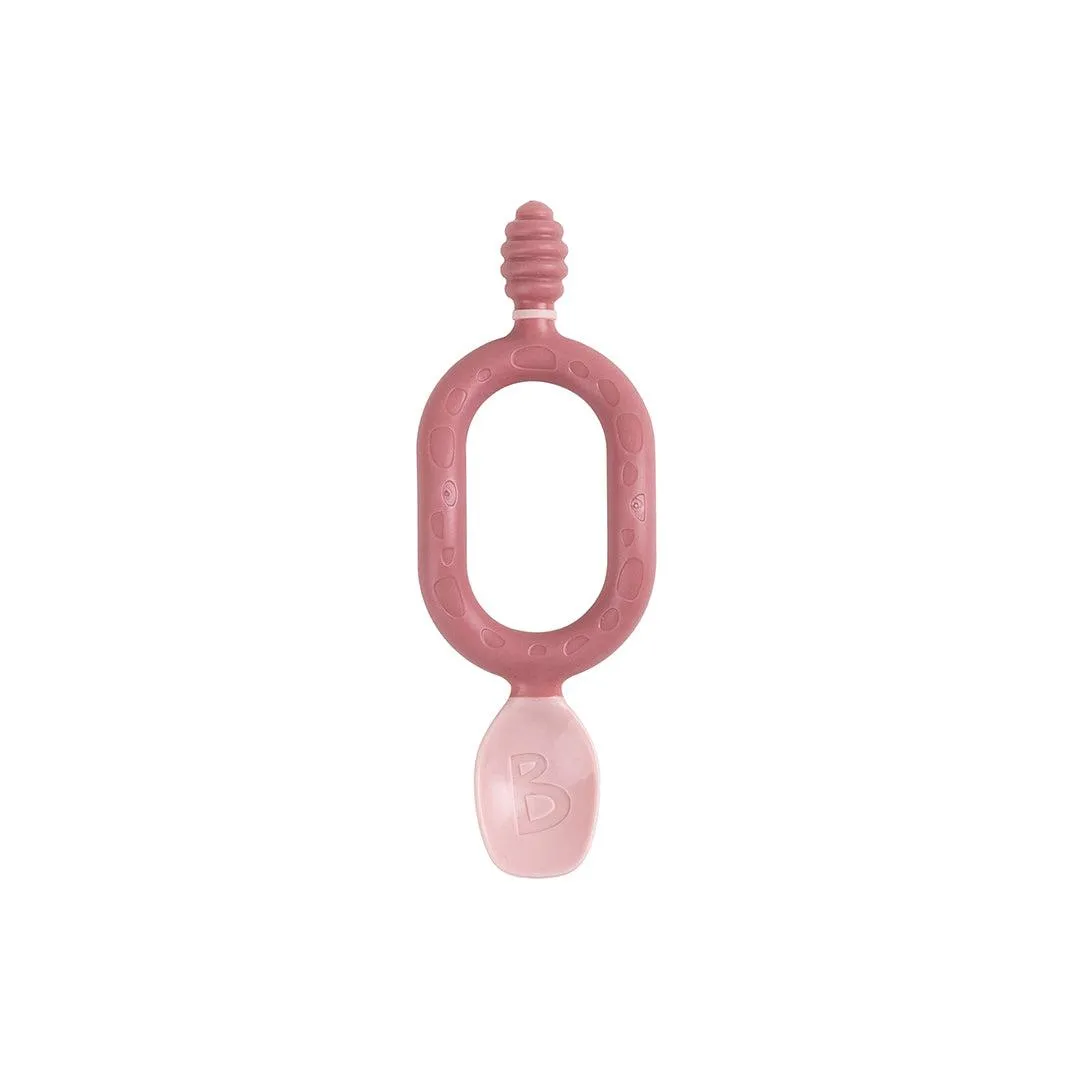 Bibado Dippit Multi-Stage Weaning Spoon   Dipper - Blush