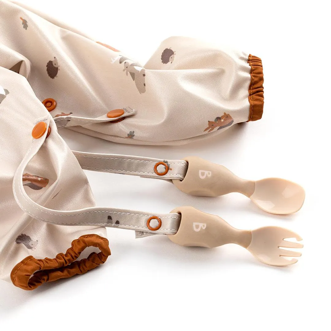 Bibado Handi No Drop Baby Cutlery - Fawn