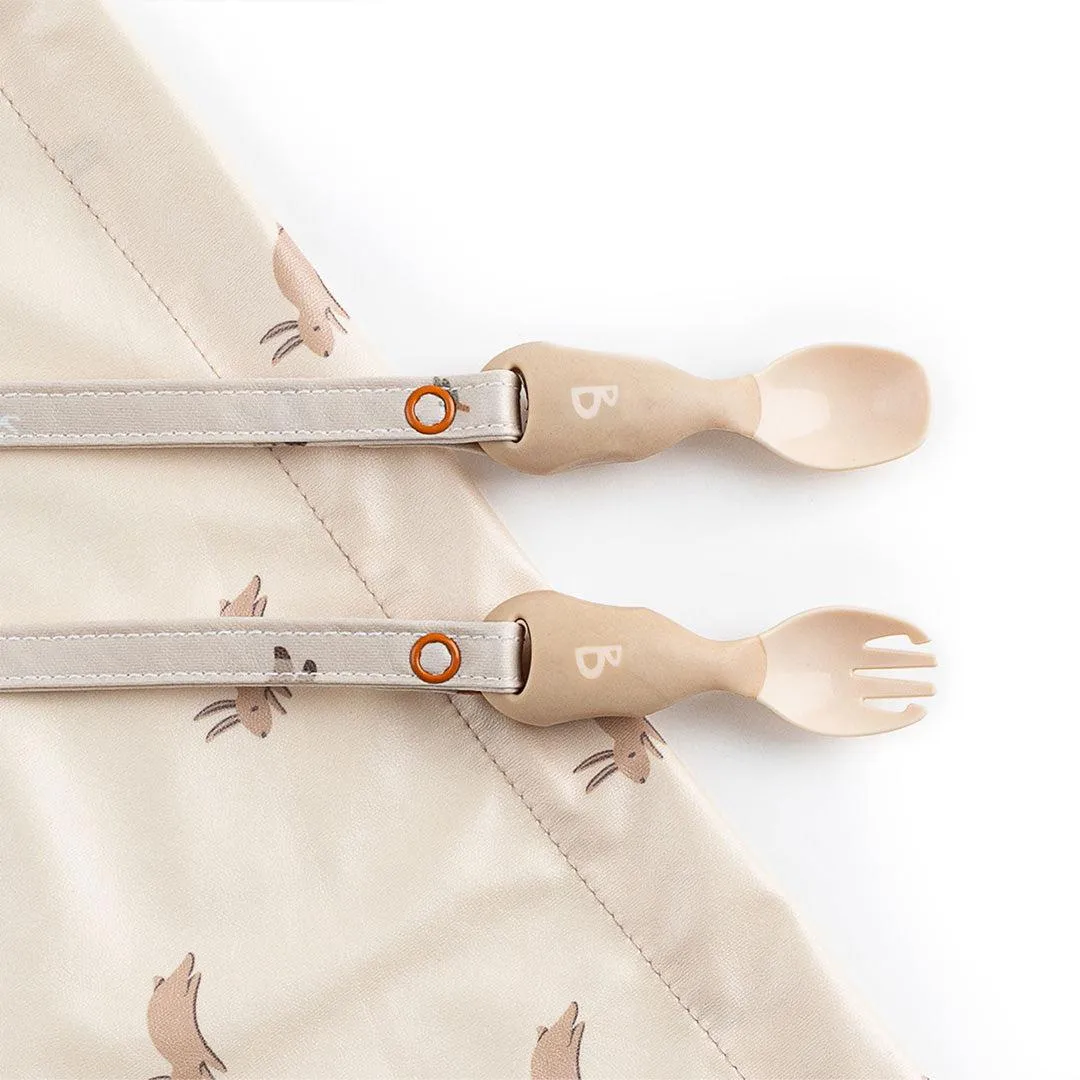 Bibado Handi No Drop Baby Cutlery - Fawn
