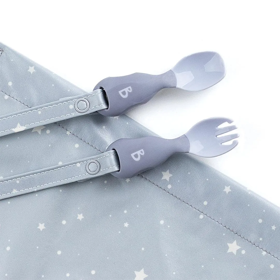 Bibado Handi No Drop Baby Cutlery - Mist