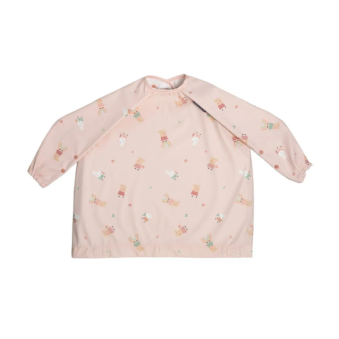 Bibado Long Sleeve Coverall Weaning Bib - Peppa Pig