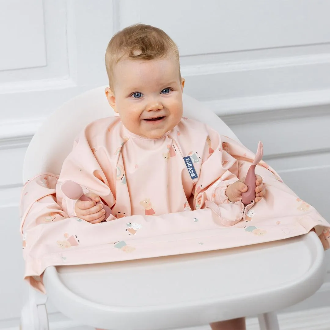 Bibado Long Sleeve Coverall Weaning Bib - Peppa Pig