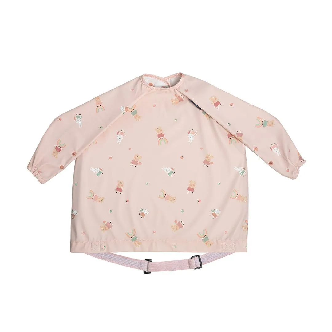 Bibado Long Sleeve Coverall Weaning Bib - Peppa Pig