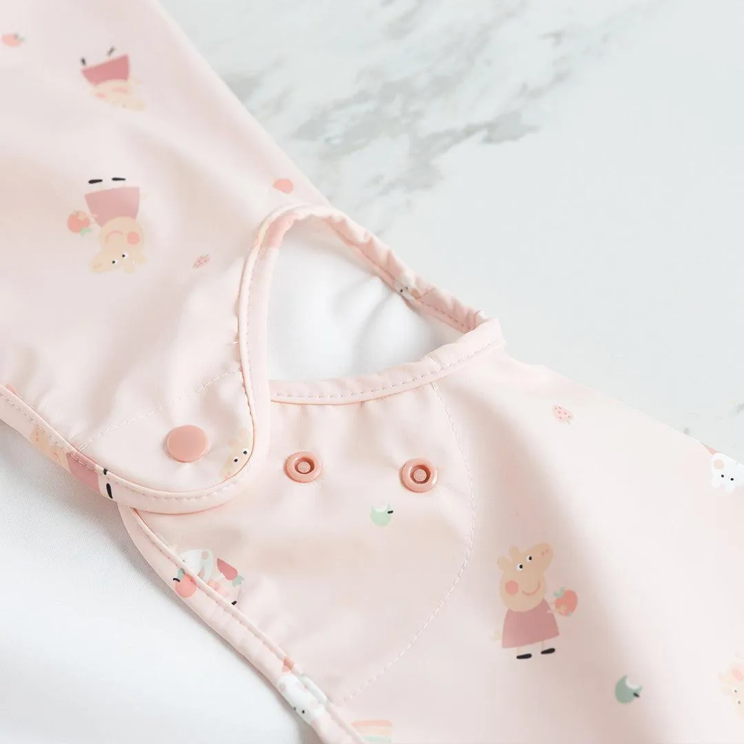 Bibado Long Sleeve Coverall Weaning Bib - Peppa Pig