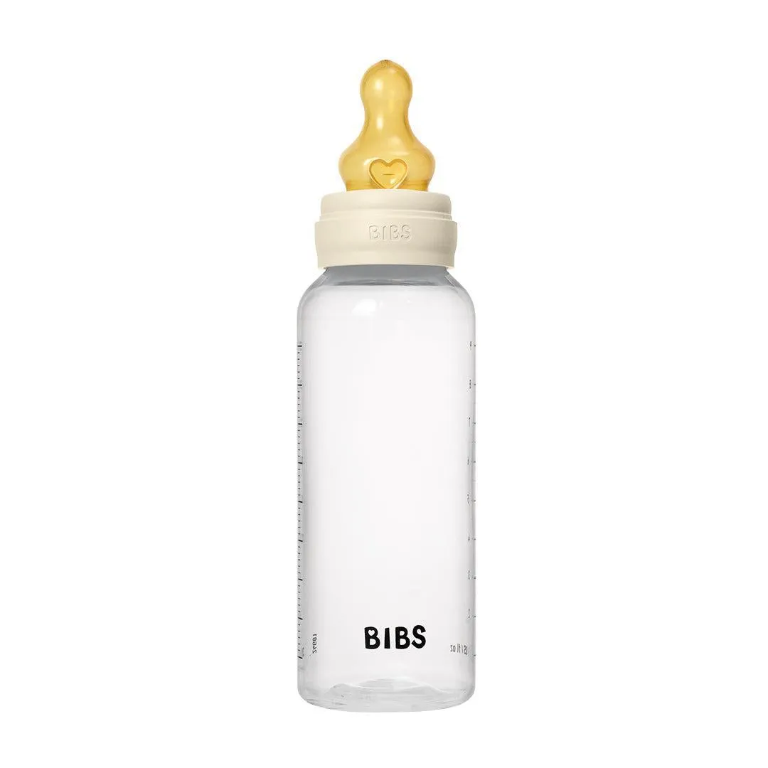 BIBS Baby Bottle Latex 1 Pack - Ivory