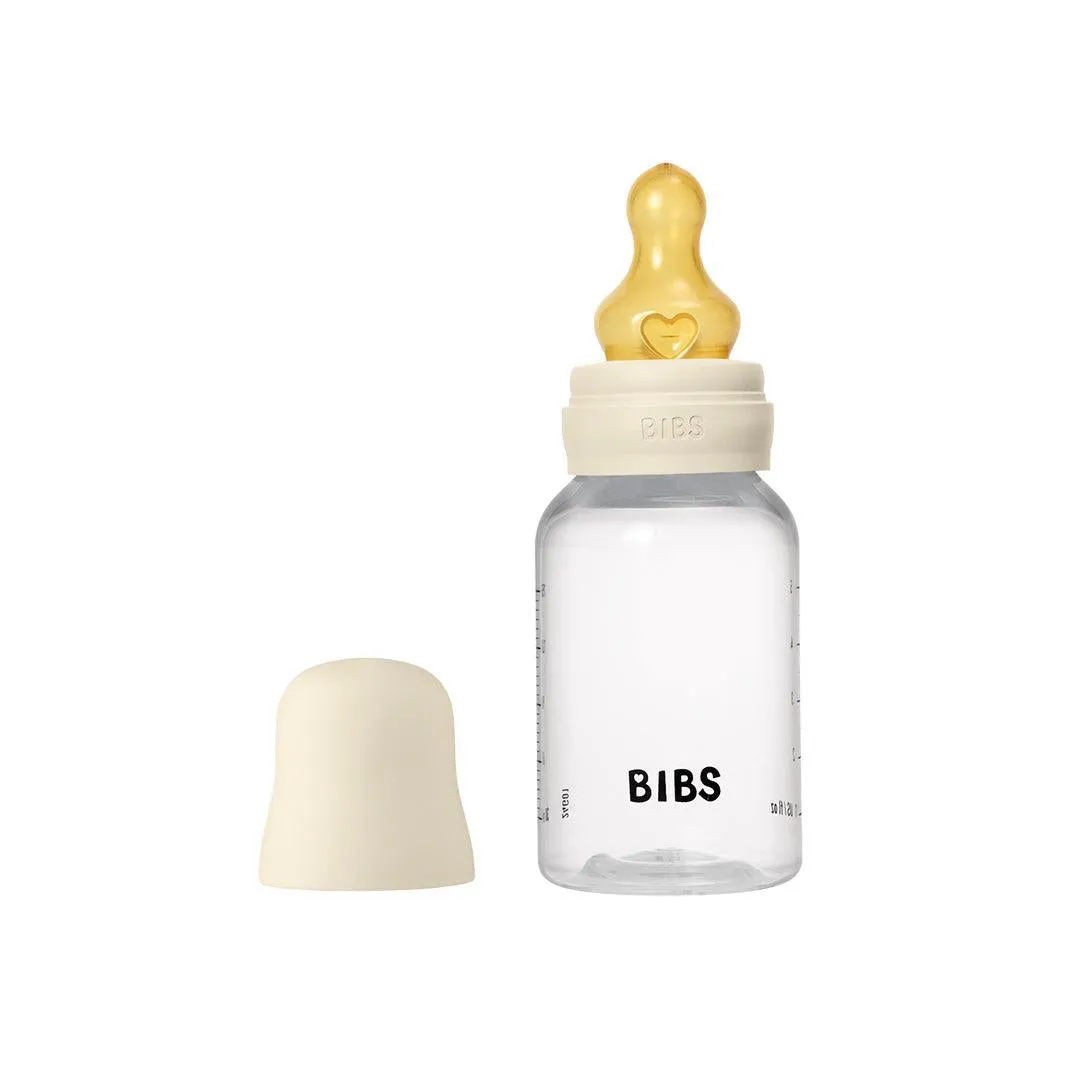 BIBS Baby Bottle Latex 1 Pack - Ivory