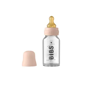 BIBS Baby Glass Bottle Complete Set - Blush
