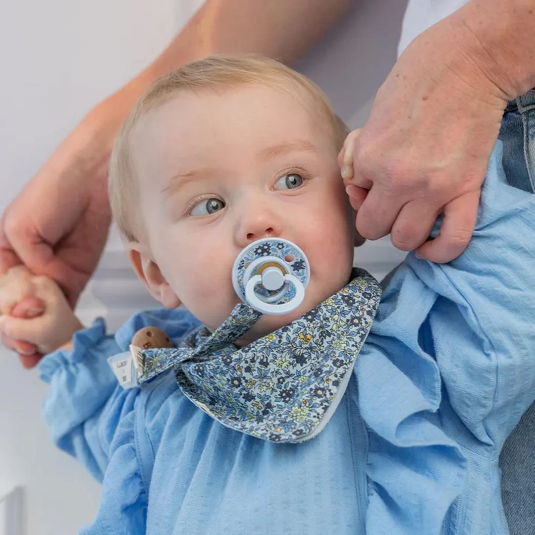 BIBS X LIBERTY Bandana Bib - Fossil Grey - Capel