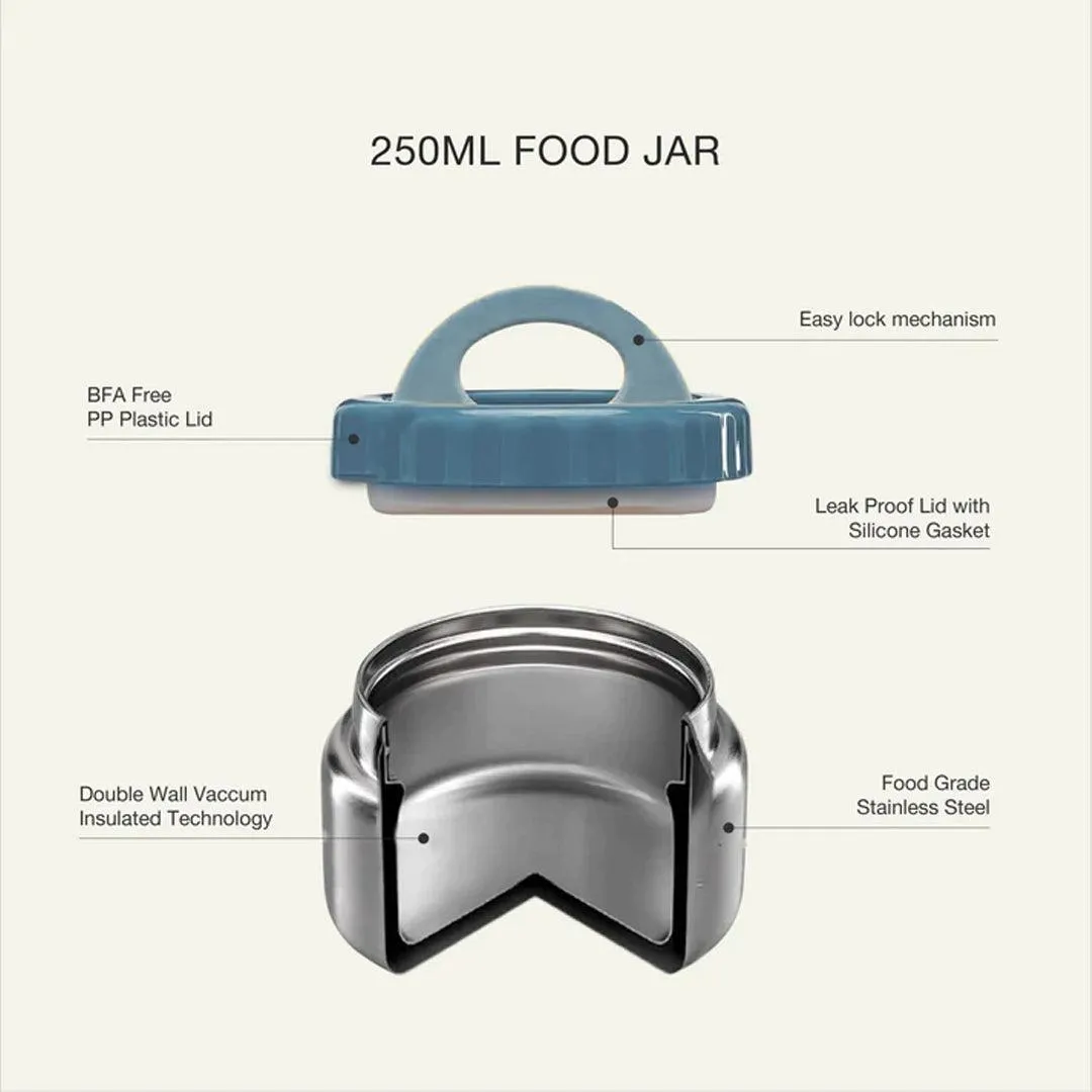 Citron Stainless Steel Insulated Food Jar - Blush Pink
