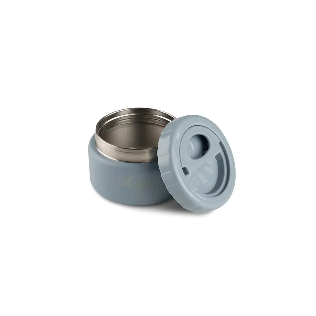 Citron Stainless Steel Insulated Food Jar - Dusty Blue
