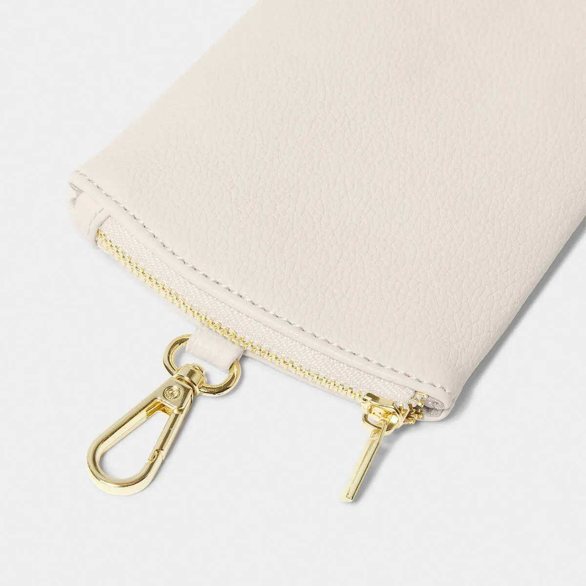 Clip-On Sunglasses Case | Off White