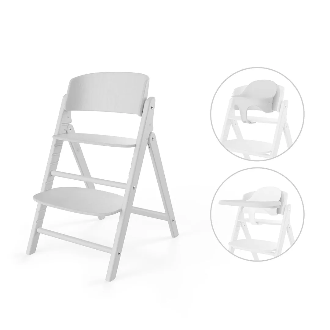 CYBEX Click & Fold 3 In 1 Highchair - White