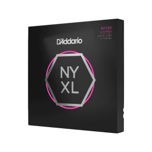 D'Addario NYXL32130SL NYXL Super Long 6-string Bass Strings - .032-.130