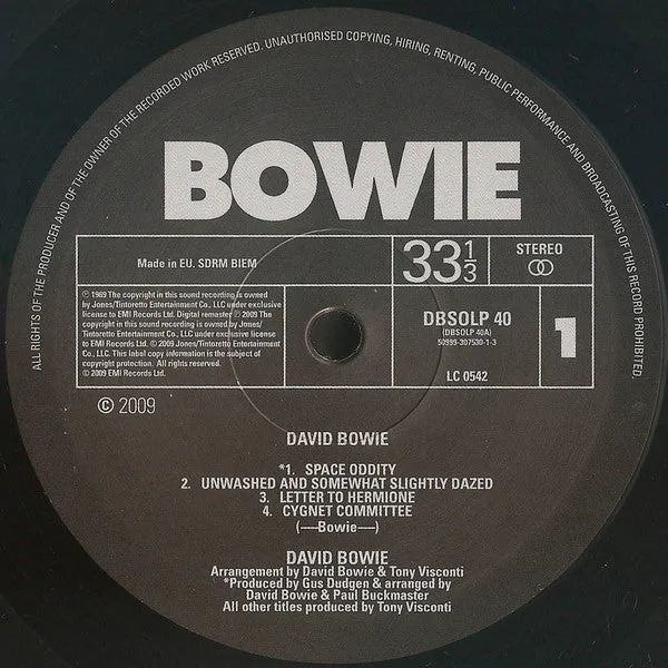 David Bowie Limited Edition