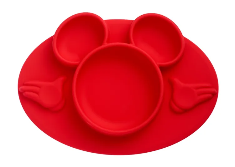 Disney Silicone Plate & Placemat - Mickey Mouse