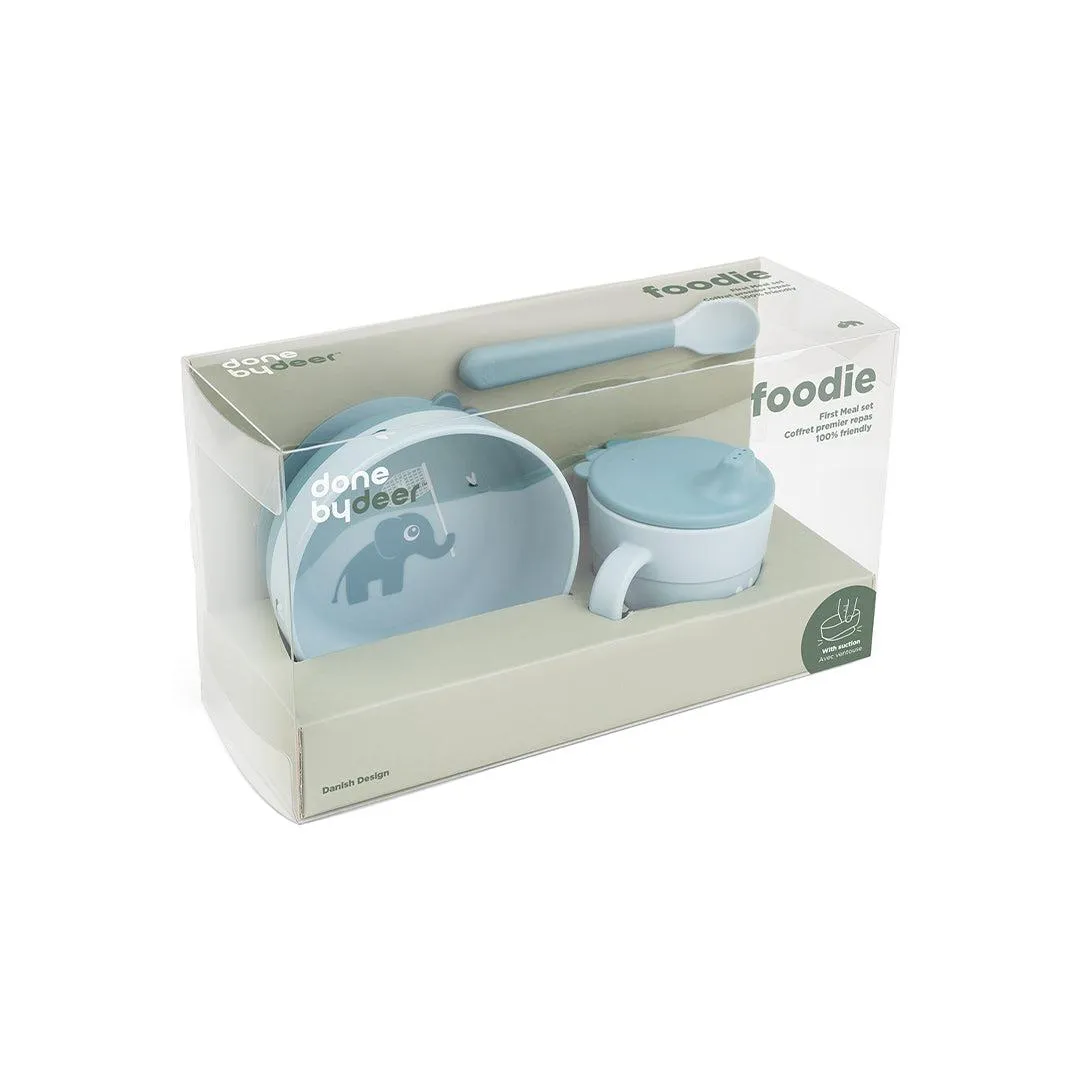 Done by Deer Foodie First Meal Set  - Blue - Elphee