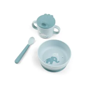 Done by Deer Foodie First Meal Set  - Blue - Elphee