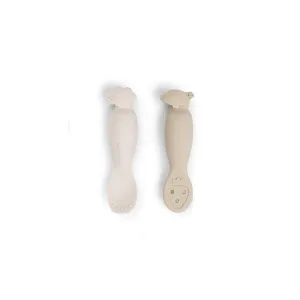 Done By Deer Learning Spoon Set - Tiny Farm Sand