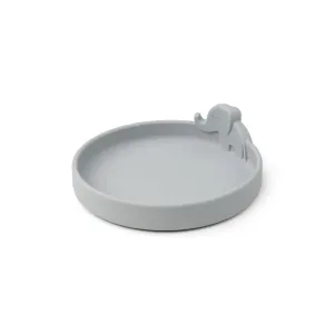 Done by Deer Peekaboo Plate - Grey - Elphee