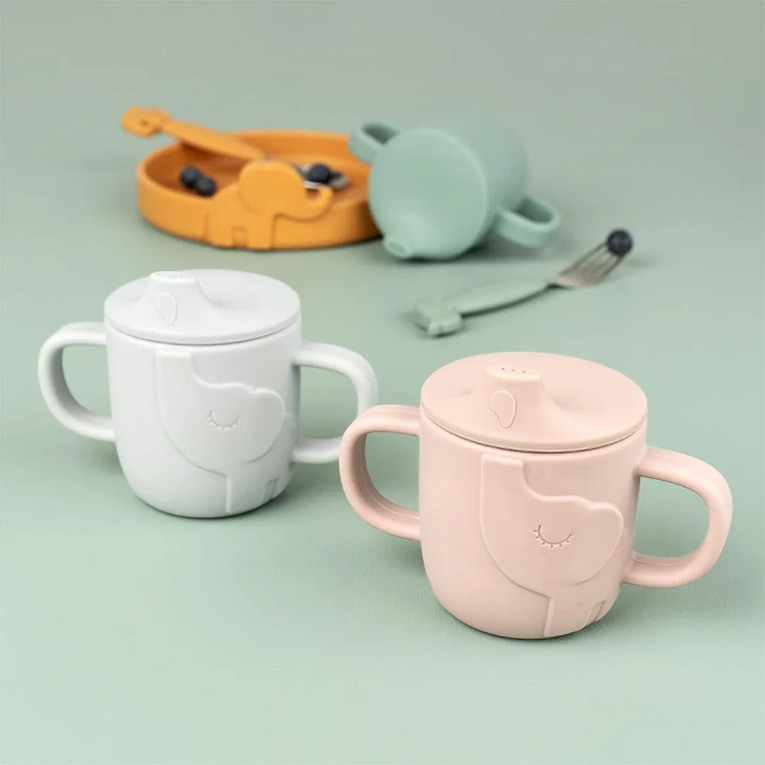Done by Deer Peekaboo Spout Cup - Elphee - Powder