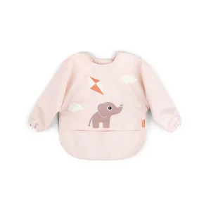 Done by Deer Sleeved Pocket Bib - Powder