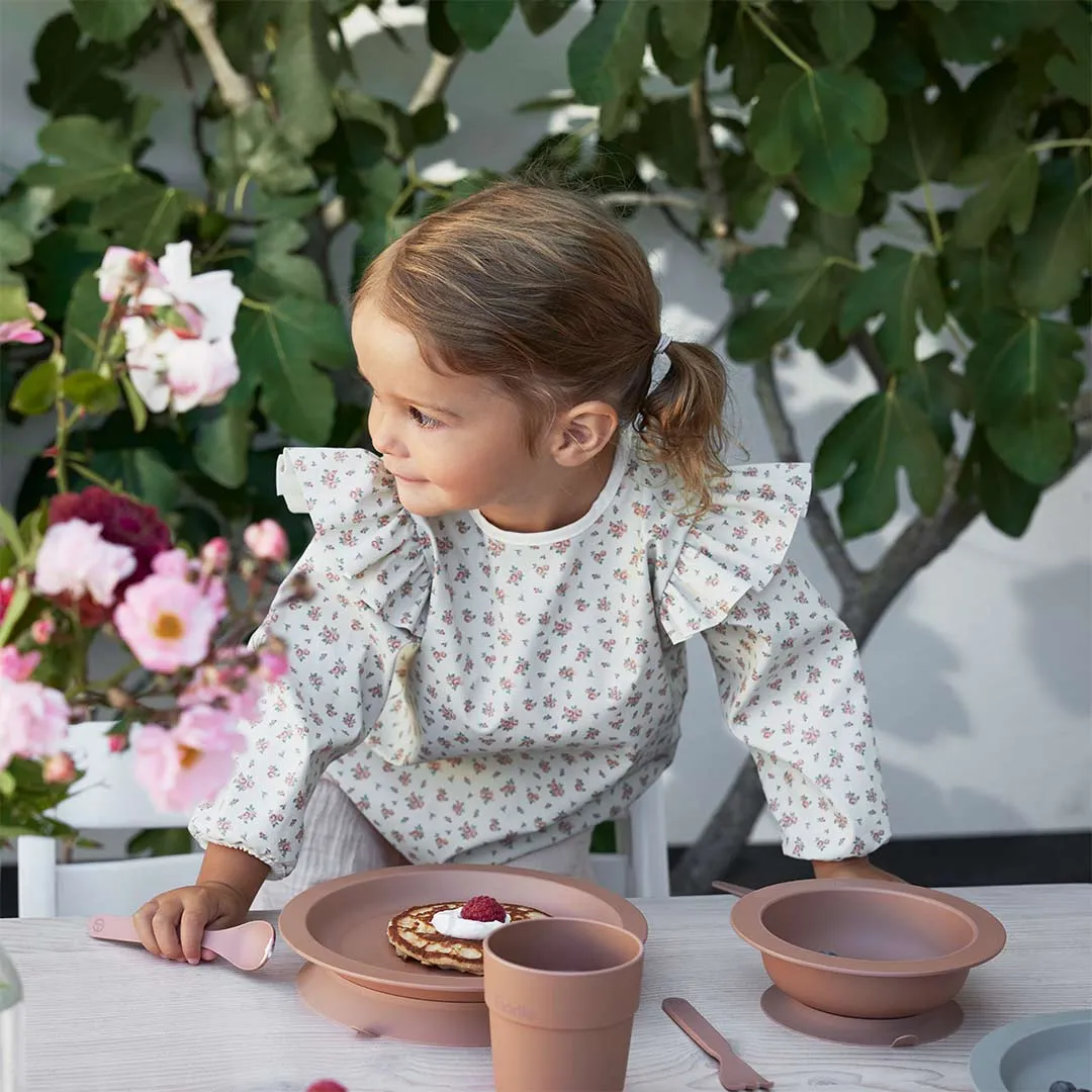 Elodie Details Longsleeved Baby Bib - Autumn Rose