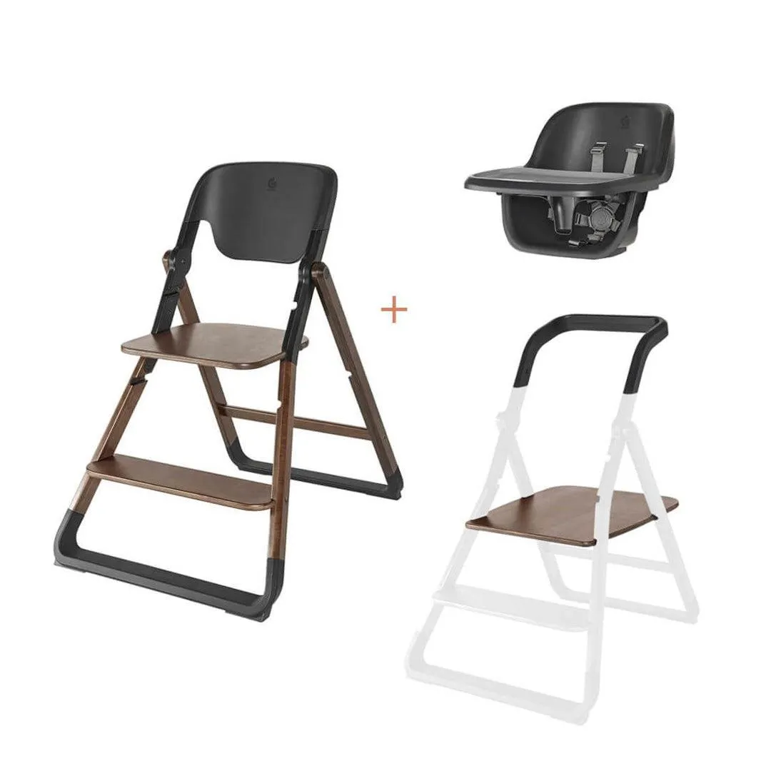 Ergobaby Evolve 2-in-1 Highchair - Dark Wood
