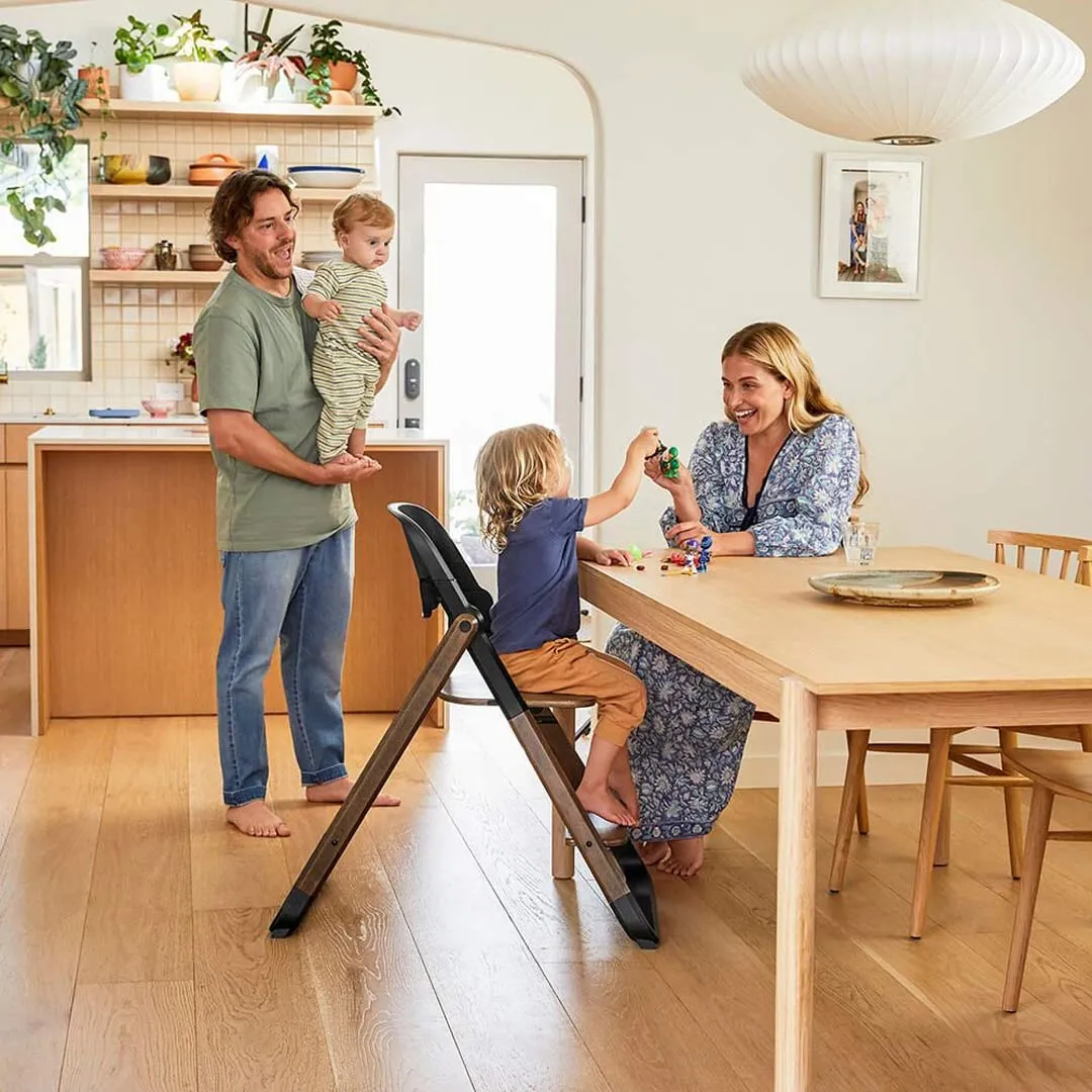 Ergobaby Evolve 2-in-1 Highchair - Dark Wood