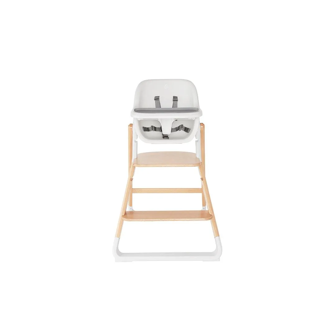 Ergobaby Evolve 2-in-1 Highchair - Natural / White - Natural Wood