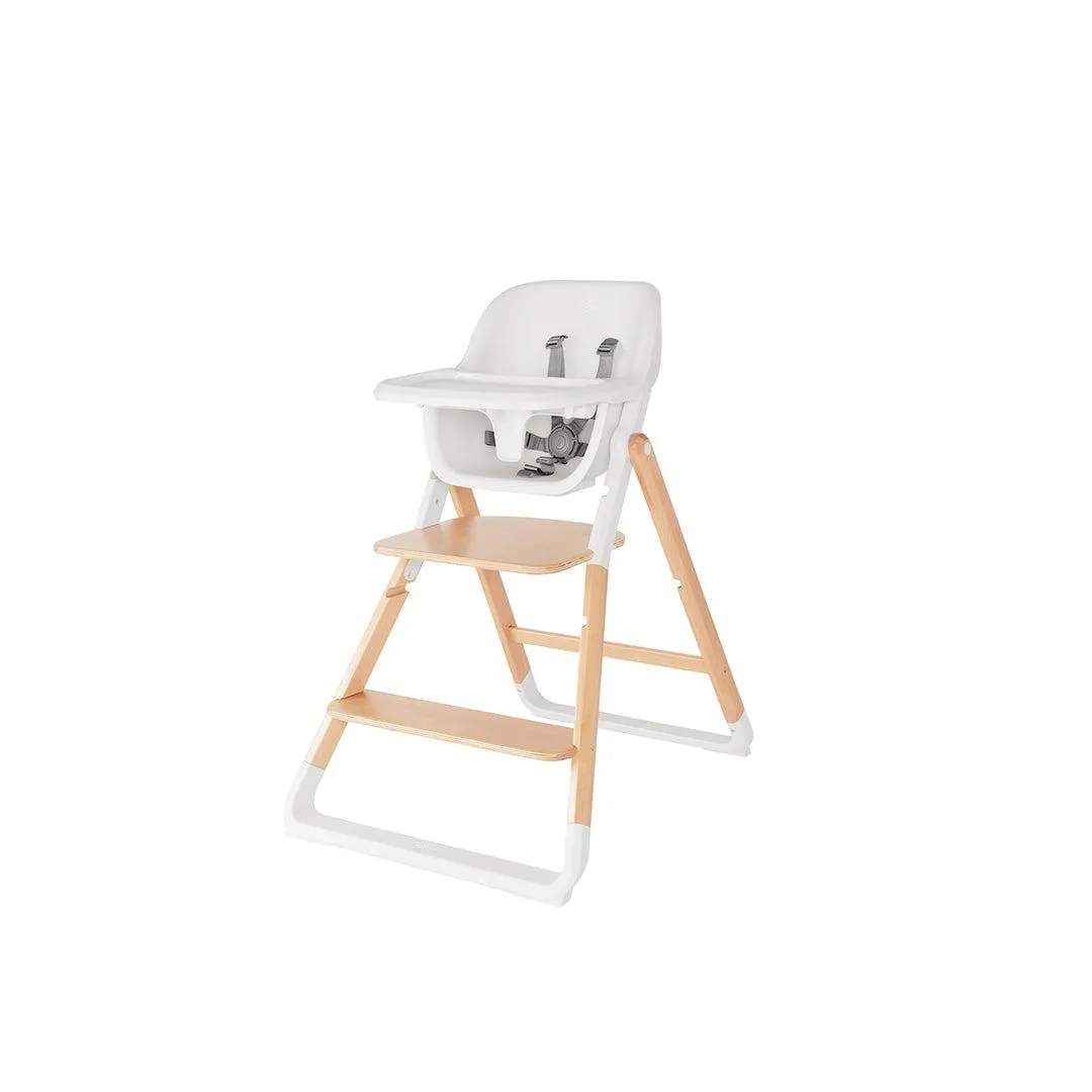 Ergobaby Evolve 2-in-1 Highchair - Natural / White - Natural Wood