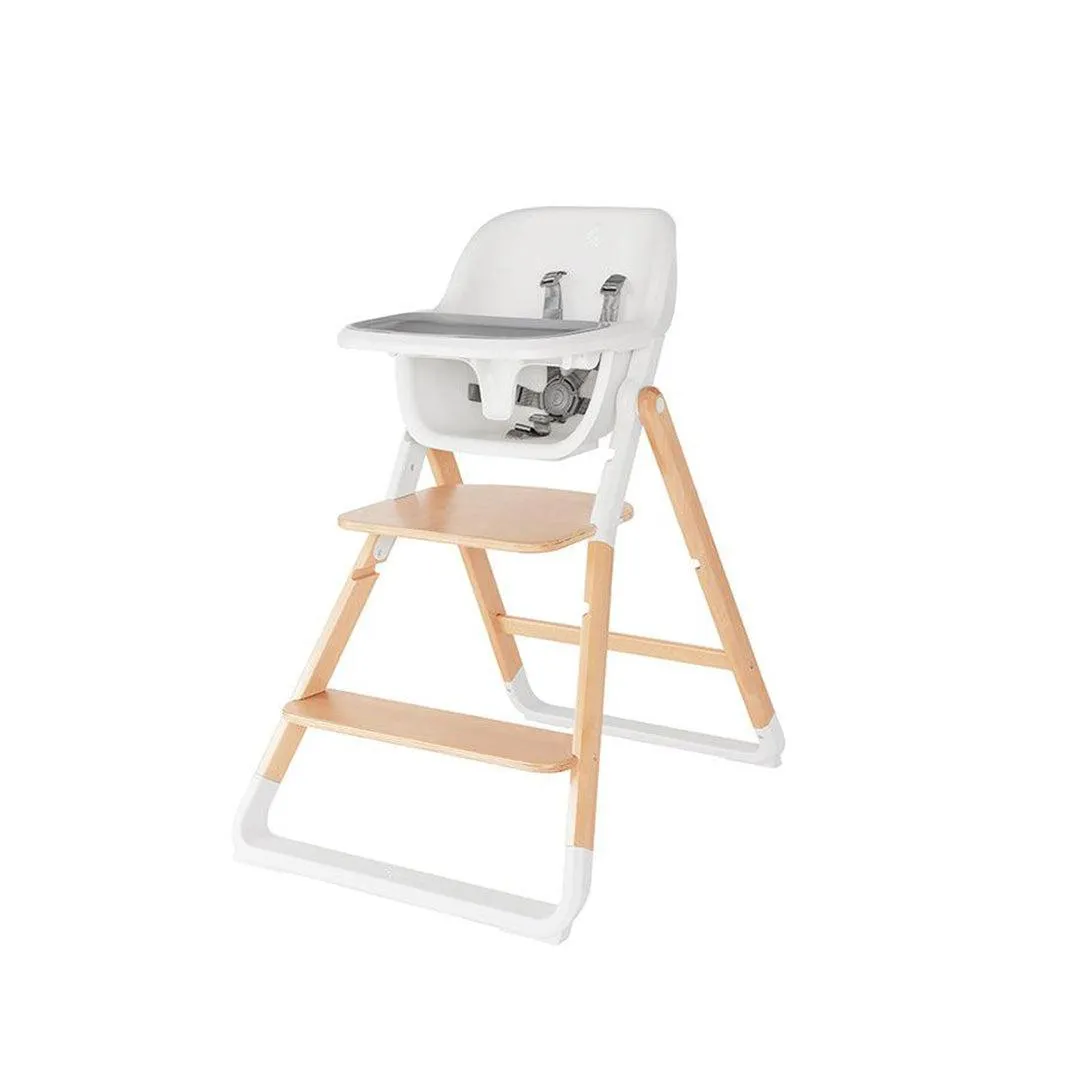 Ergobaby Evolve 2-in-1 Highchair - Natural / White - Natural Wood