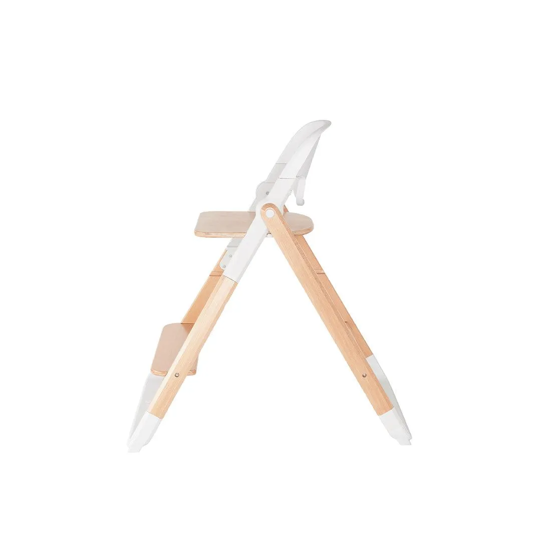 Ergobaby Evolve High Chair - Natural / White - Natural Wood