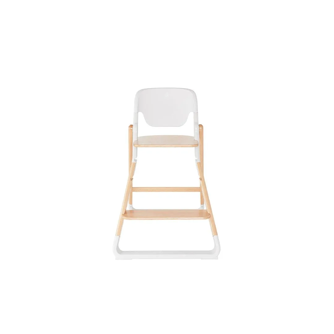 Ergobaby Evolve High Chair - Natural / White - Natural Wood