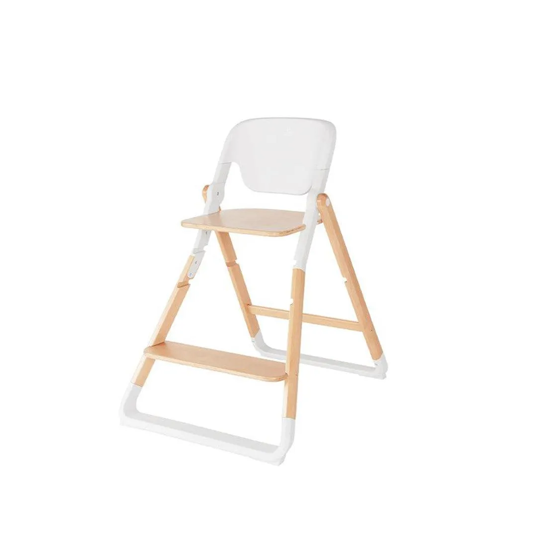 Ergobaby Evolve High Chair - Natural / White - Natural Wood