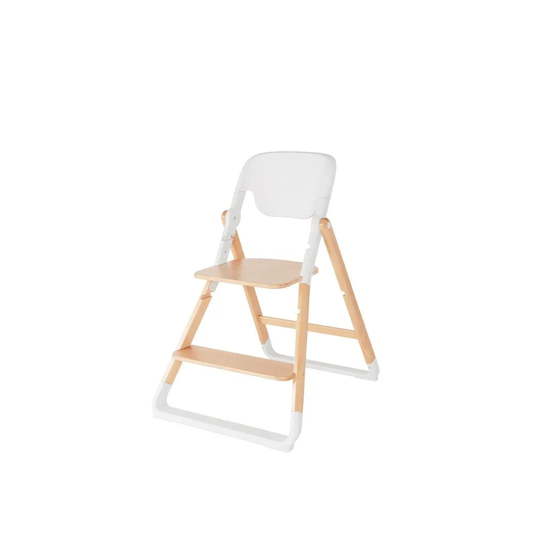 Ergobaby Evolve High Chair - Natural / White - Natural Wood