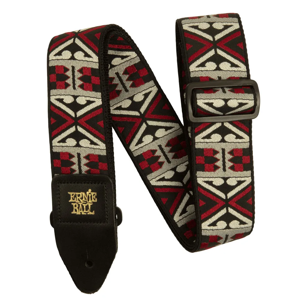 Ernie Ball Jacquard Guitar Strap - Primal Red