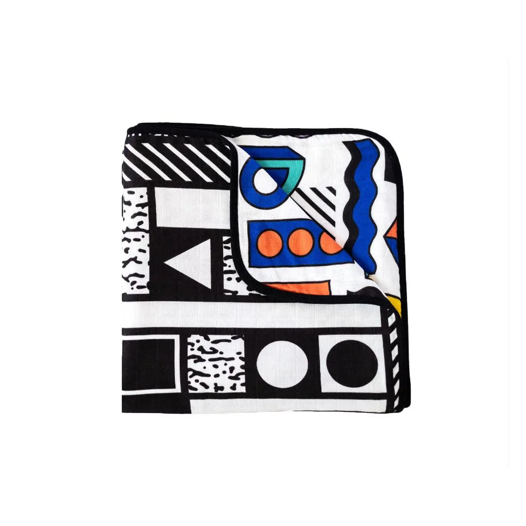 Etta Loves Muslin Blanket - Camille Walala