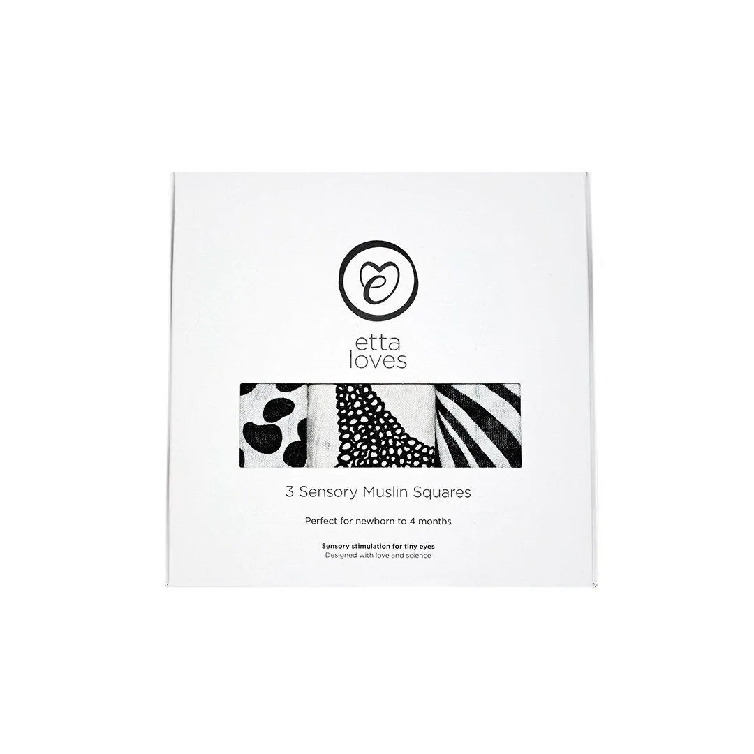 Etta Loves Muslins - Animals - 3 Pack