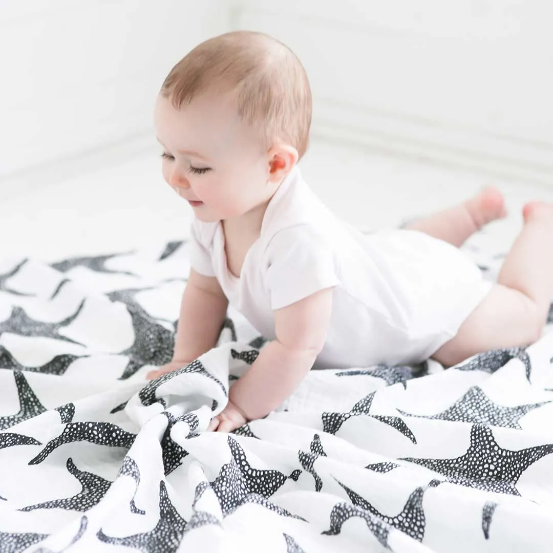 Etta Loves XL Muslin 0-4m - Starfish