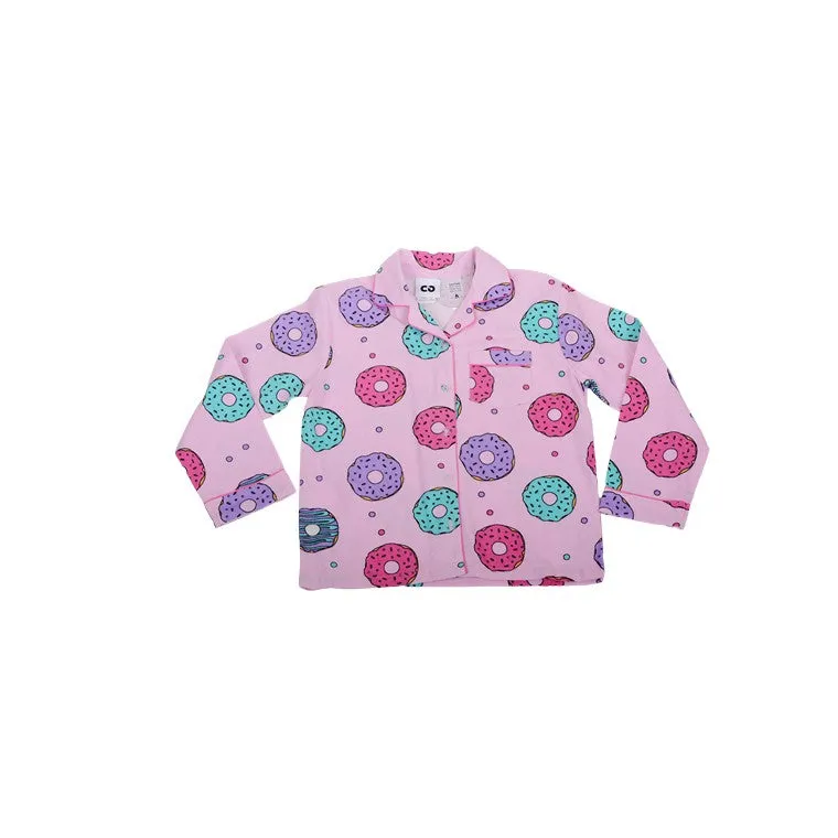 Flannel PJ Set, Do Not Disturb, Size 12
