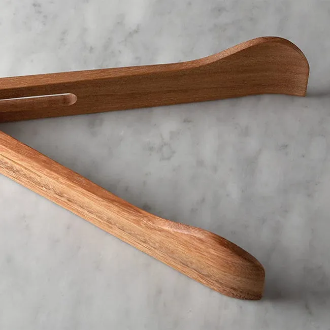 Fox Run | Spring Salad Tongs - Brown