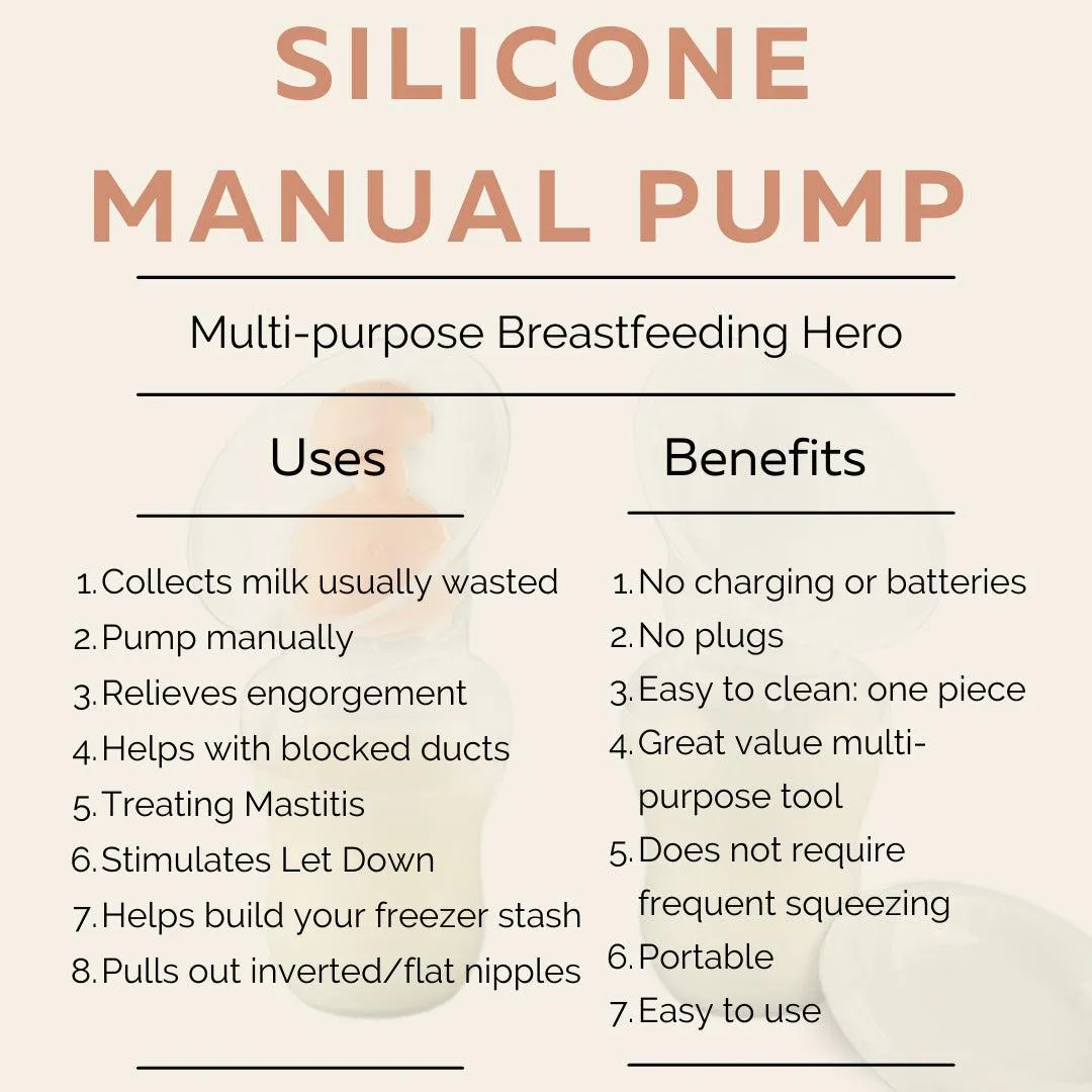 Fraupow Manual Breast Pump   Milk Collector