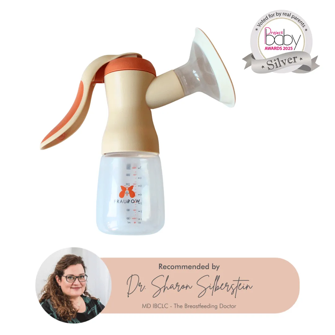 Fraupow Squeeze Manual Breast Pump