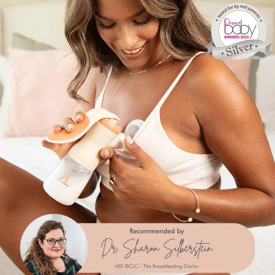 Fraupow Squeeze Manual Breast Pump