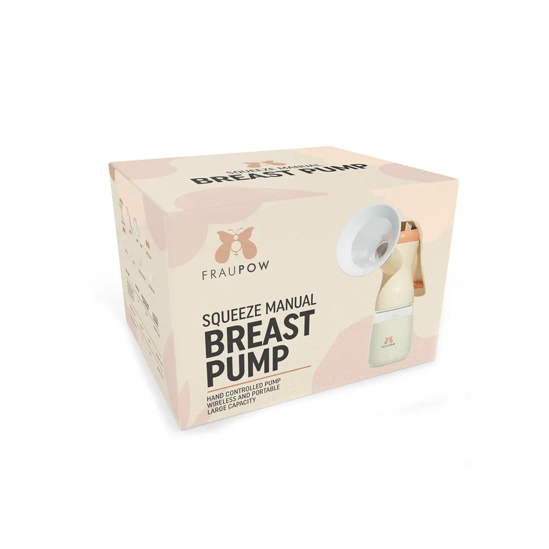 Fraupow Squeeze Manual Breast Pump