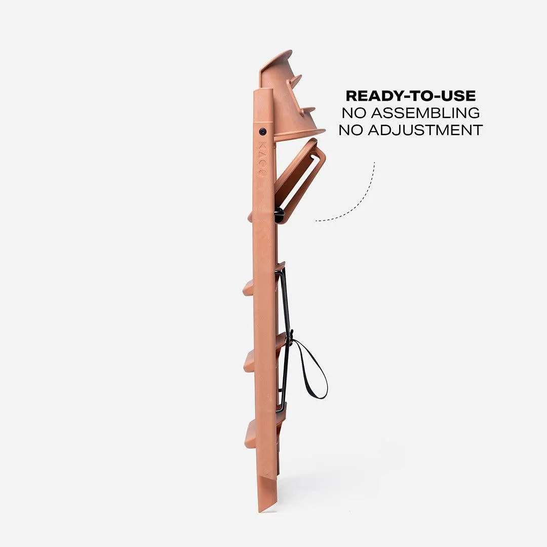 KAOS ReKLAPP Highchair - Terracotta Pink